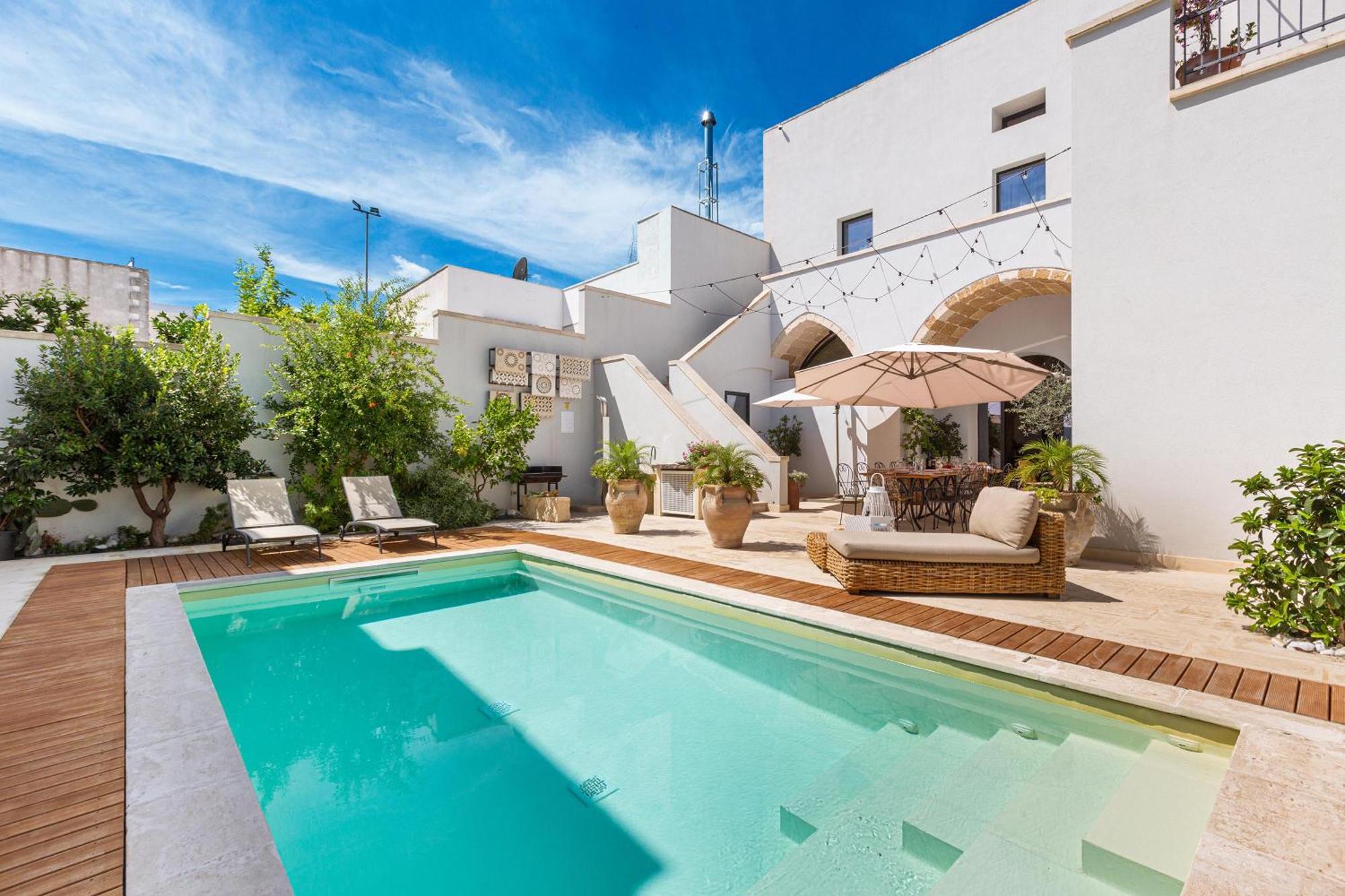 B&B Palazzo Flora Collepasso Экстерьер фото