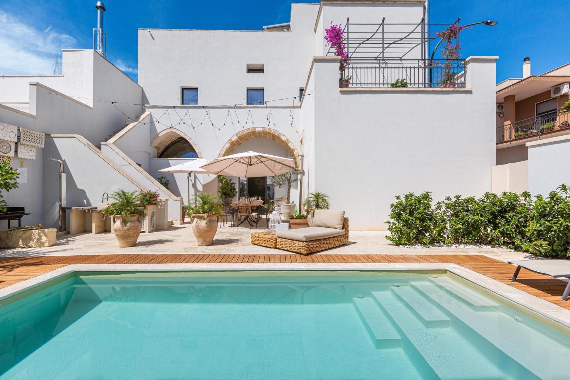 B&B Palazzo Flora Collepasso Экстерьер фото